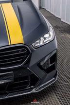 AE DESIGN - BMW X5M F95 LCI / X6M F96 LCI DRY CARBON FIBRE FRONT LIP