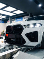 AE DESIGN - BMW X5M F95 LCI / X6M F96 LCI DRY CARBON FIBRE FRONT LIP
