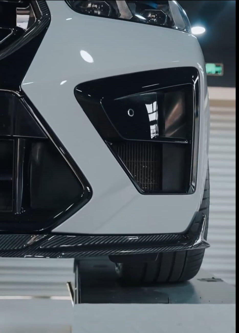AE DESIGN - BMW X5M F95 LCI / X6M F96 LCI DRY CARBON FIBRE FRONT LIP