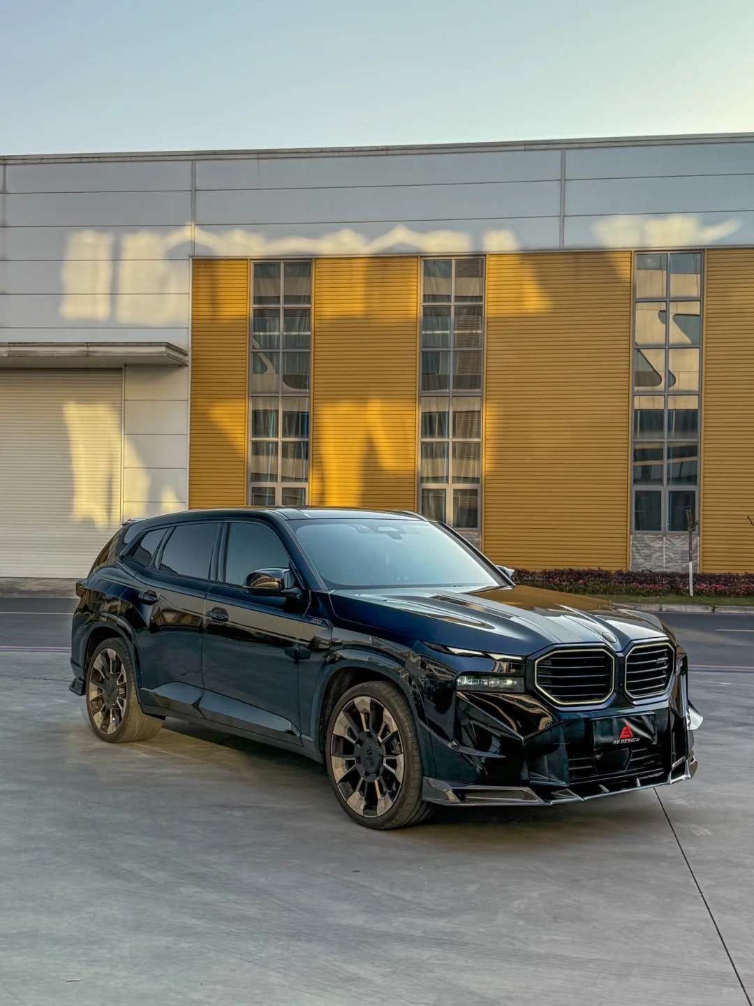 AE DESIGN - BMW XM G09 DRY CARBON FIBER FRONT LIP