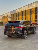 AE DESIGN - BMW XM G09 DRY CARBON FIBER LED REAR DIFFUSER