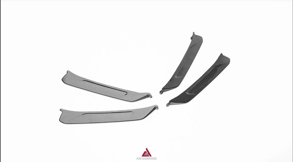 AE DESIGN - PORSCHE 911 992.2 CARRERA BASE/S/T/4S/GTS/ TARGA 4S/ TARGA 4 GTS CARBON FIBER FRONT INTAKE VENTS