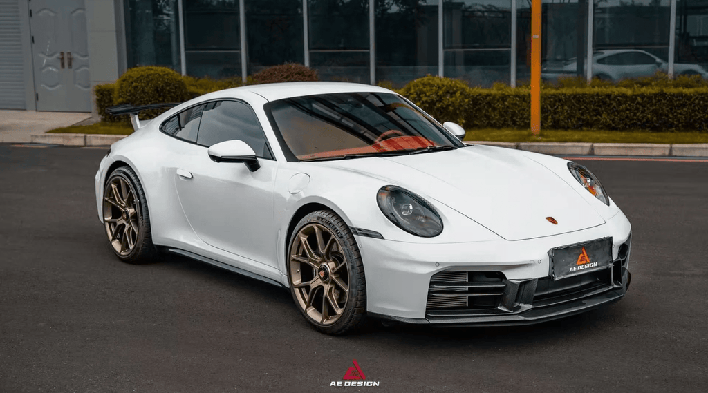 AE DESIGN - PORSCHE 911 992.2 CARRERA BASE/S/T/4S/GTS/ TARGA 4S/ TARGA 4 GTS CARBON FIBER FRONT LIP