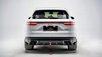 AE DESIGN - PORSCHE CAYENNE 9Y0 9Y3 DRY CARBON FIBRE REAR LED DIFFUSER
