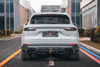 AE DESIGN - PORSCHE CAYENNE 9Y0 9Y3 DRY CARBON FIBRE REAR LED DIFFUSER