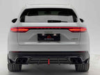 AE DESIGN - PORSCHE CAYENNE 9Y0 9Y3 DRY CARBON FIBRE REAR LED DIFFUSER