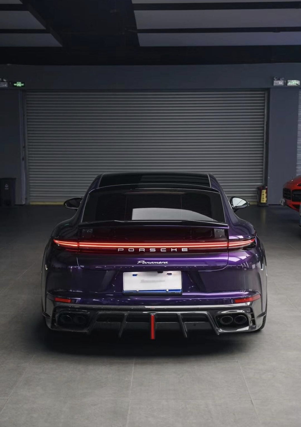 AE DESIGN - PORSCHE PANAMERA 976 2024+ DRY CARBON FIBRE SPOILER