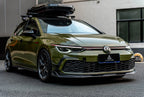 AE DESIGN - VOLKSWAGEN GOLF MK8 GTI / R LINE CARBON FIBRE FRONT CANARDS