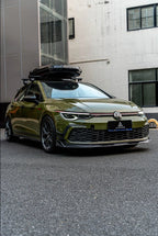 AE DESIGN - VOLKSWAGEN GOLF MK8 GTI / R LINE CARBON FIBRE FRONT LIP