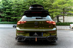 AE DESIGN - VOLKSWAGEN GOLF MK8 GTI / R LINE CARBON FIBRE REAR DIFFUSER