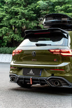 AE DESIGN - VOLKSWAGEN GOLF MK8 GTI / R LINE CARBON FIBRE REAR DIFFUSER