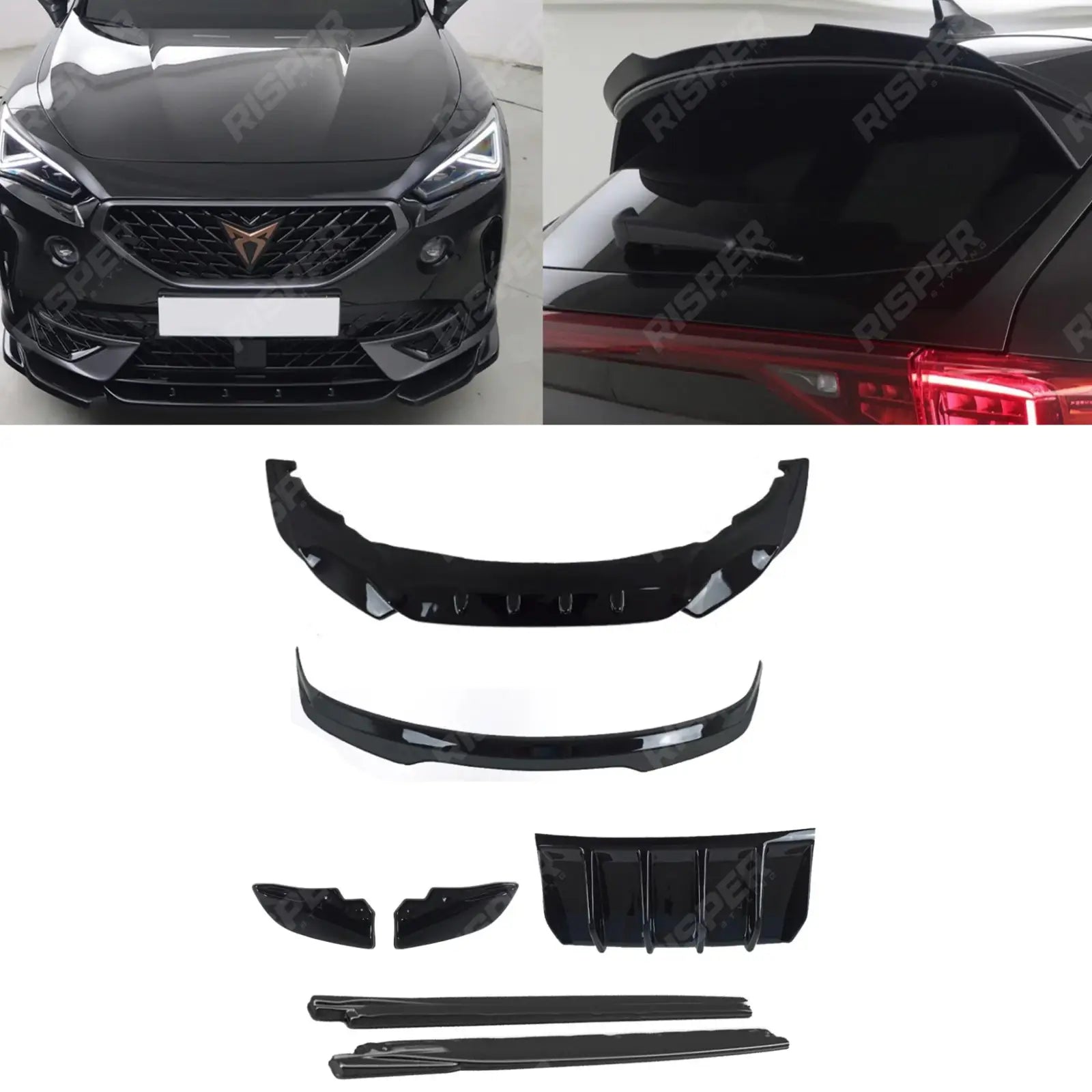 Aero Body Kit In Gloss Black Cupra Formentor 2020-2024
