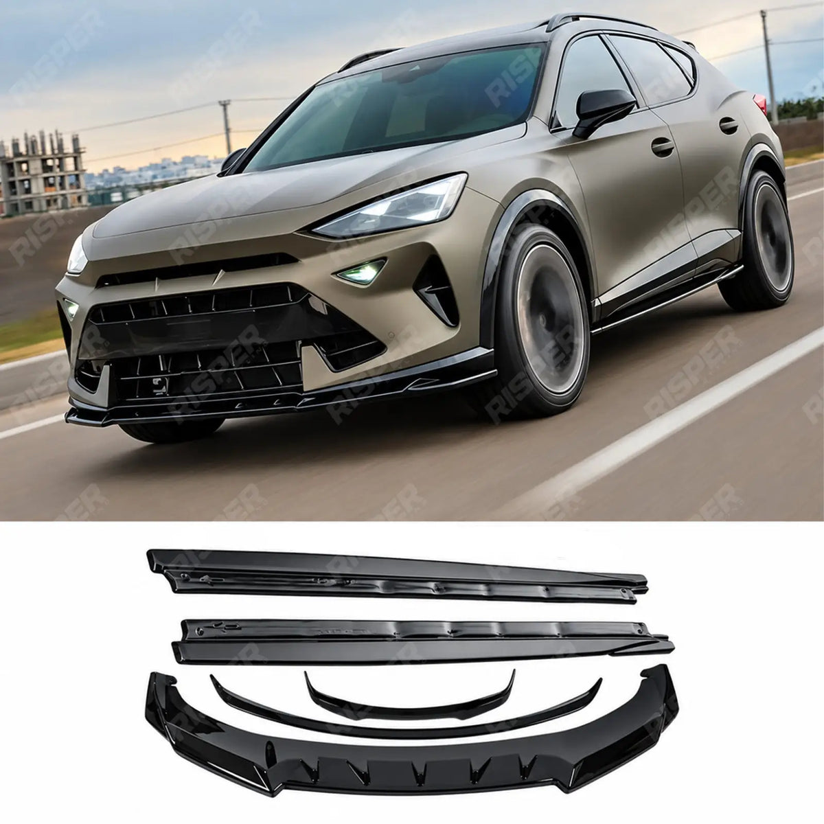 Aero Body Kit In Gloss Black Cupra Formentor Facelift 2024 On