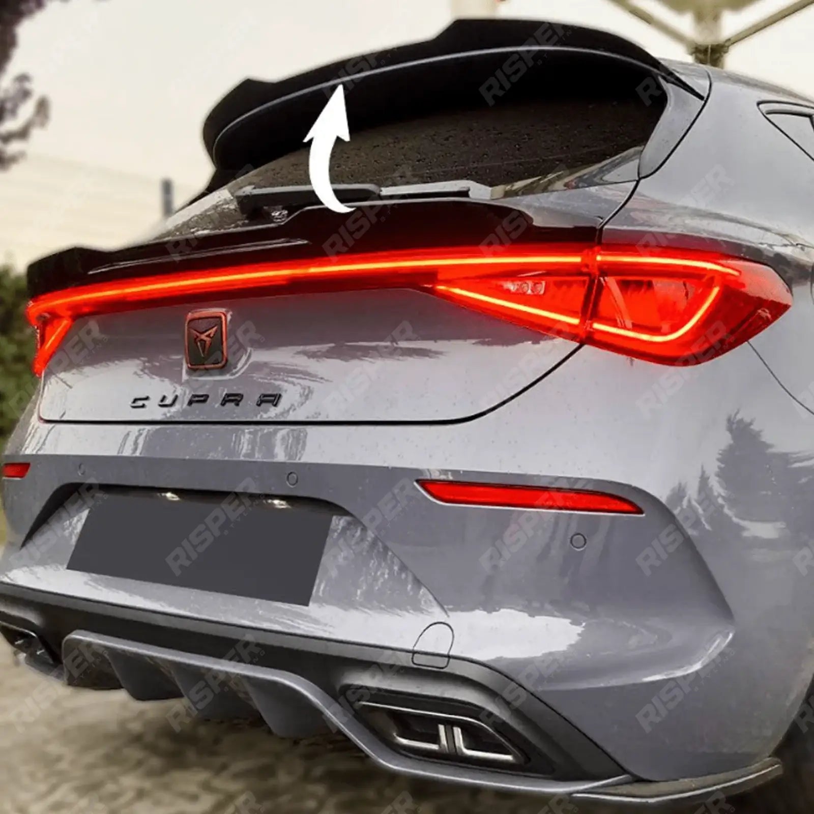 Aero Body Kit In Gloss Black Cupra Leon 2020-2024