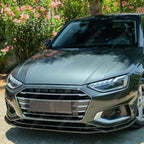 Aero Body Kit In Gloss Black For Audi A4 B9 Facelift 2019-2024