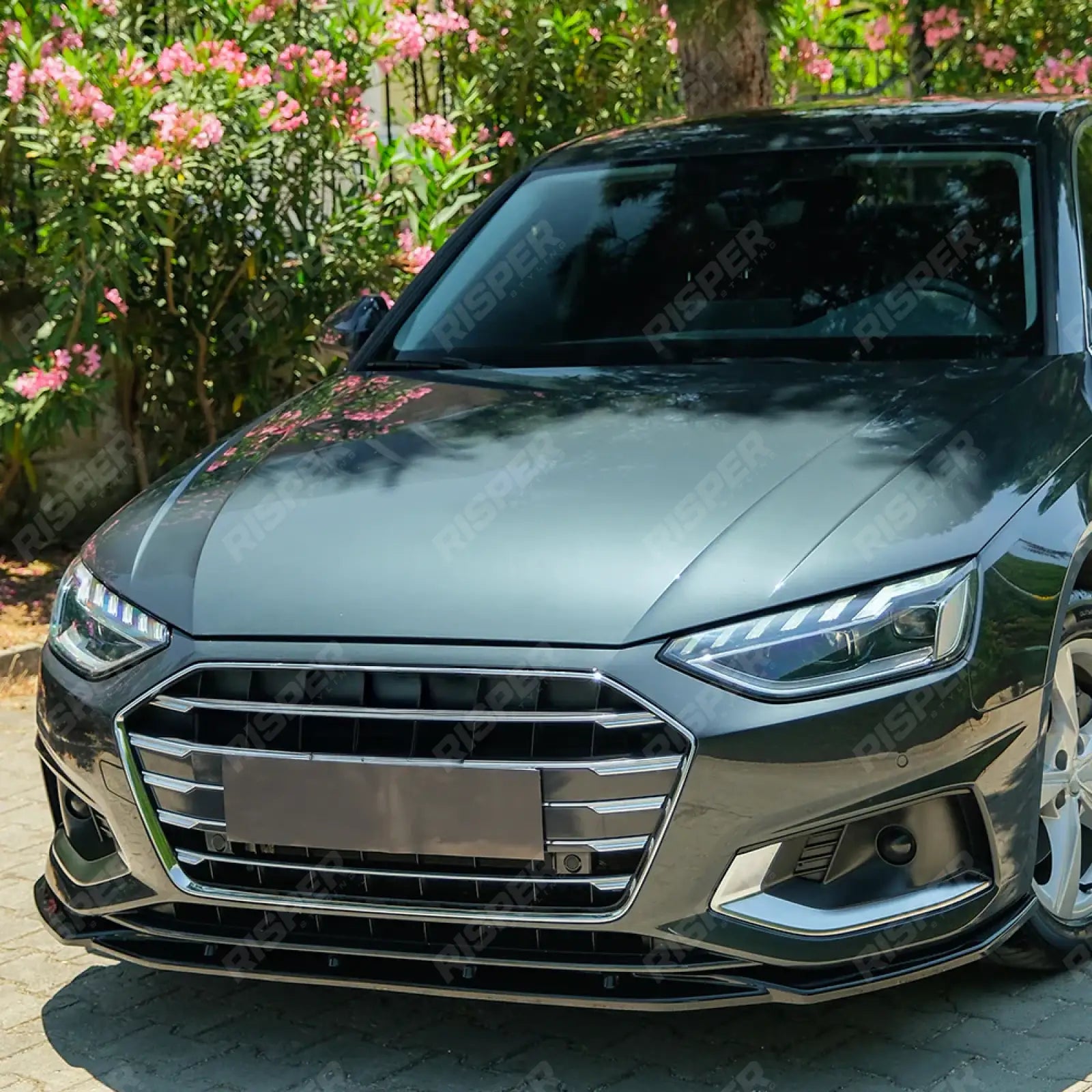 Aero Body Kit In Gloss Black For Audi A4 B9 Facelift 2019-2024