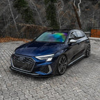 Aero Body Kit In Gloss Black For Audi S3 8Y 2020-2024 - A3 S-Line Hatchback 2020-2024