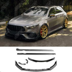 Aero Body Kit In Gloss Black For Mercedes A45 W177 2019-2023 & Facelift 2023 On