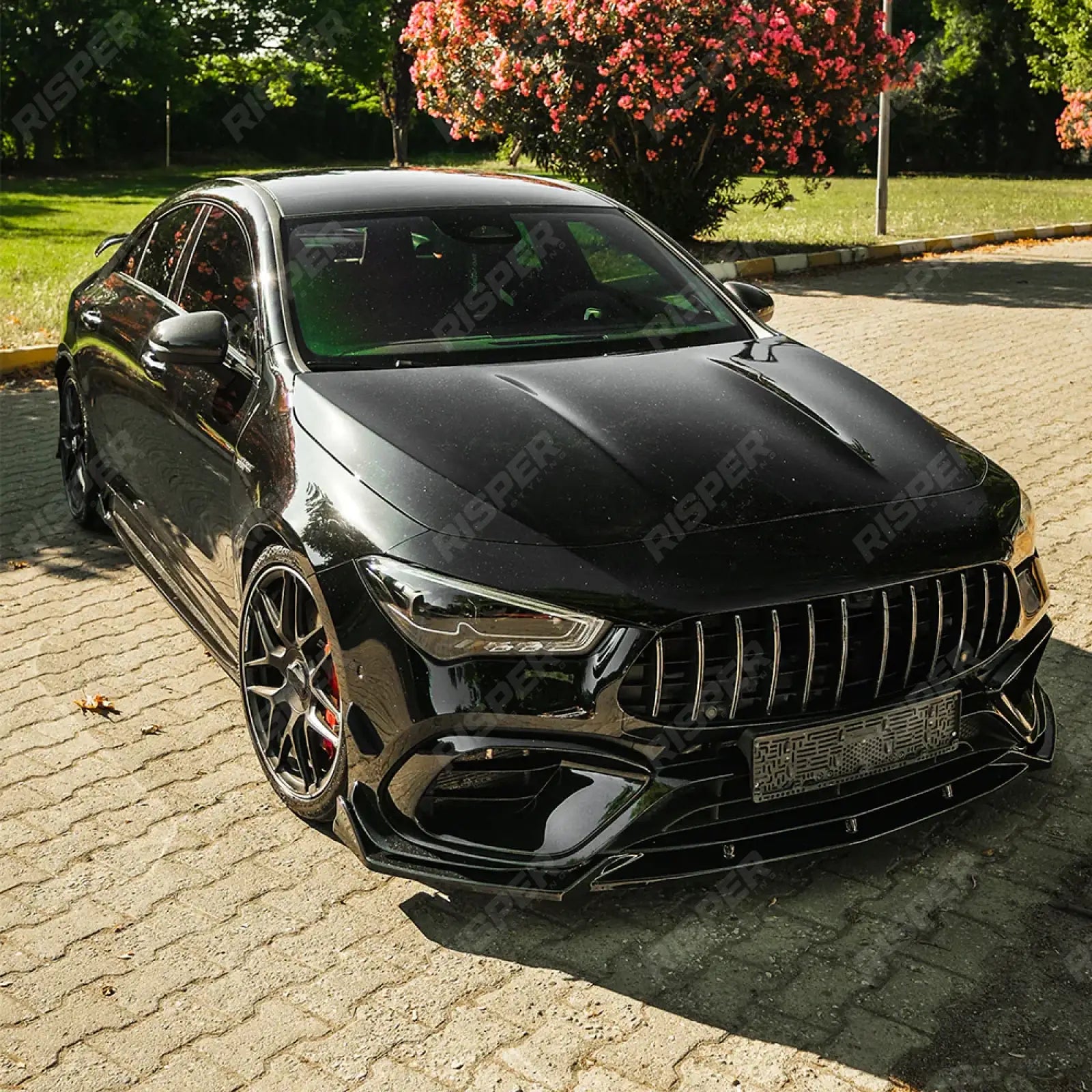 Aero Body Kit In Gloss Black For Mercedes CLA45 C118 2019-2023
