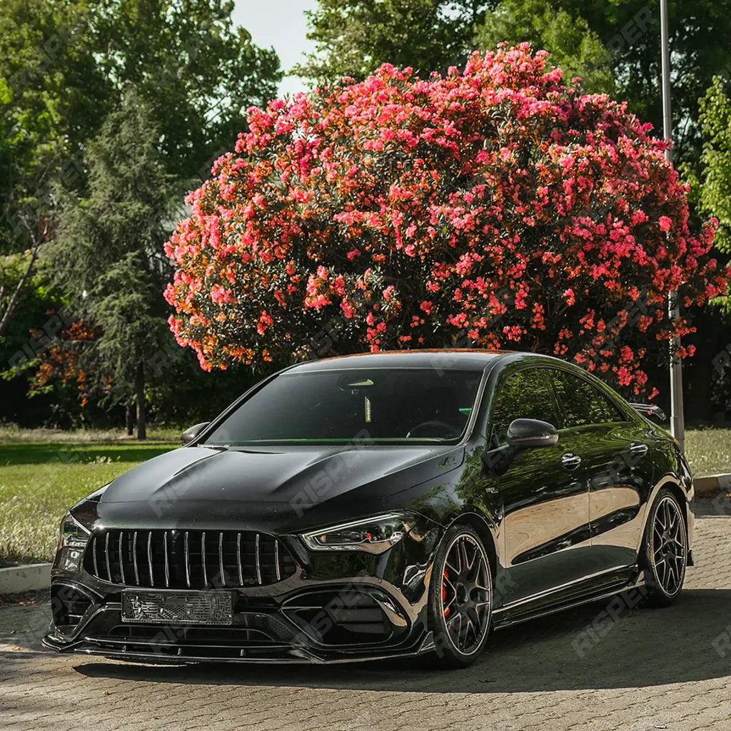 Aero Body Kit In Gloss Black For Mercedes CLA45 C118 2019-2023