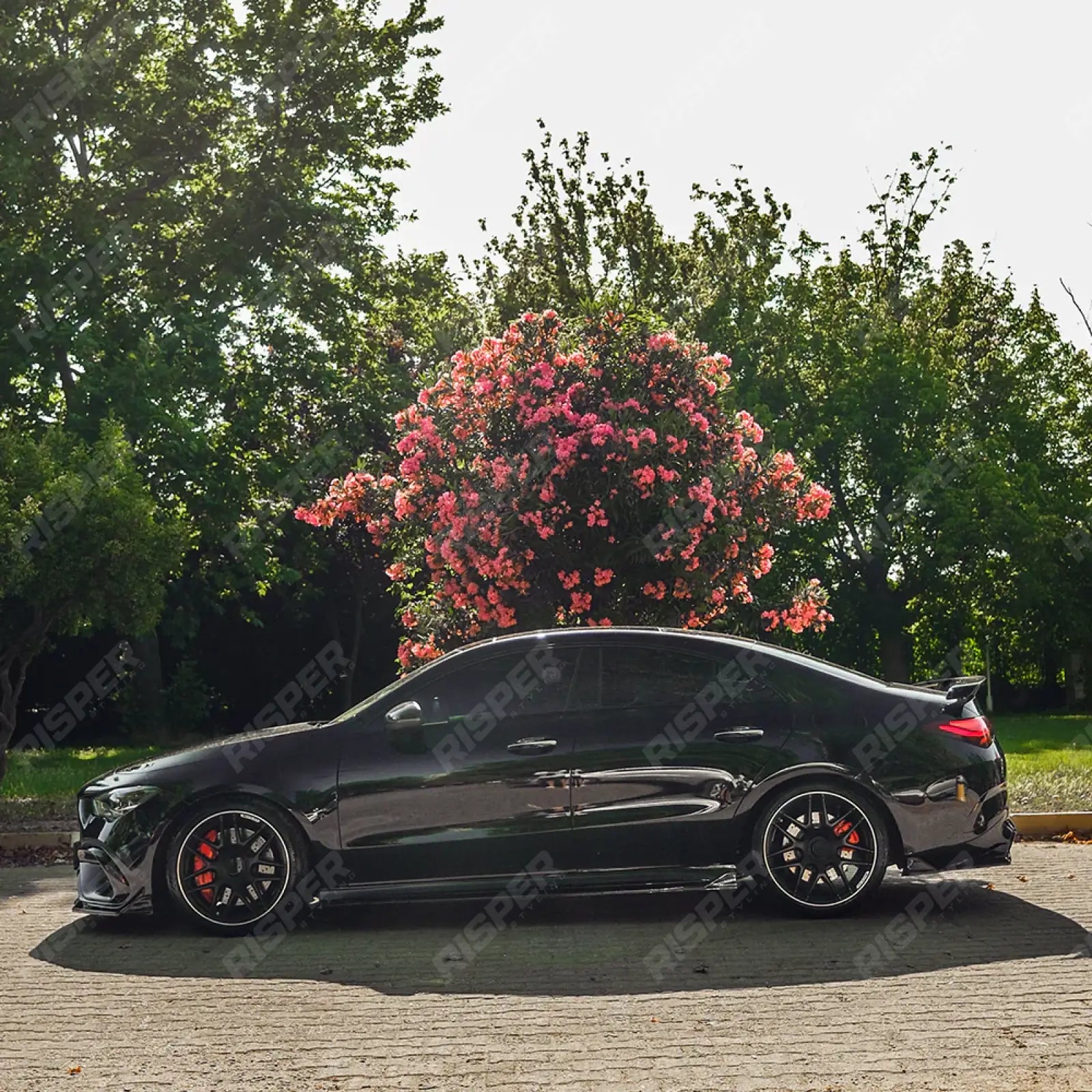 Aero Body Kit In Gloss Black For Mercedes CLA45 C118 2019-2023