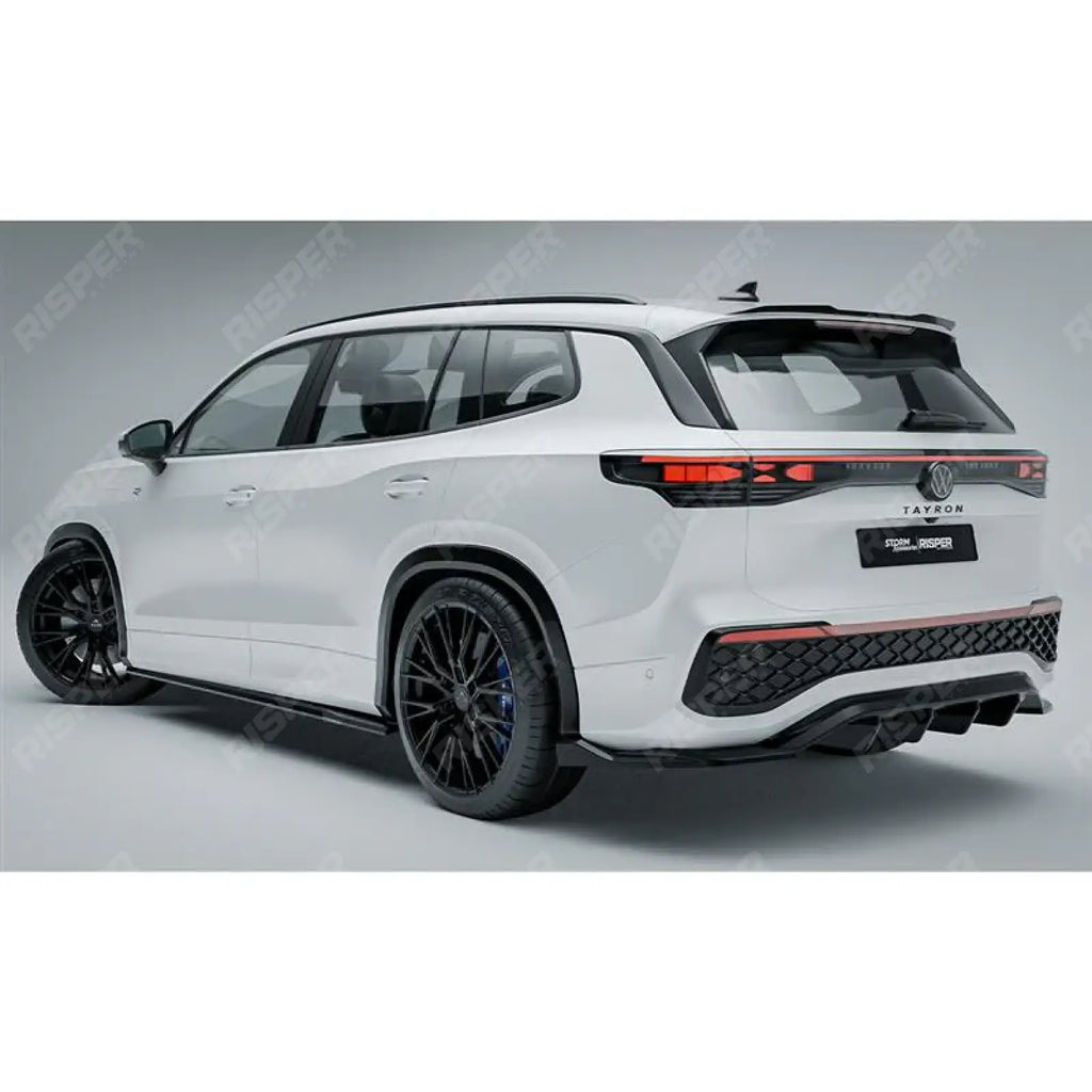 Aero Body Kit In Gloss Black For VW Tayron R-Line 2025 On