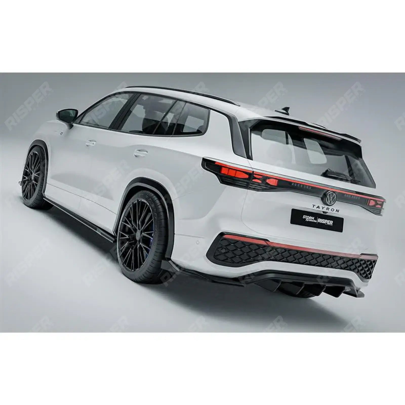 Aero Body Kit In Gloss Black For VW Tayron R-Line 2025 On