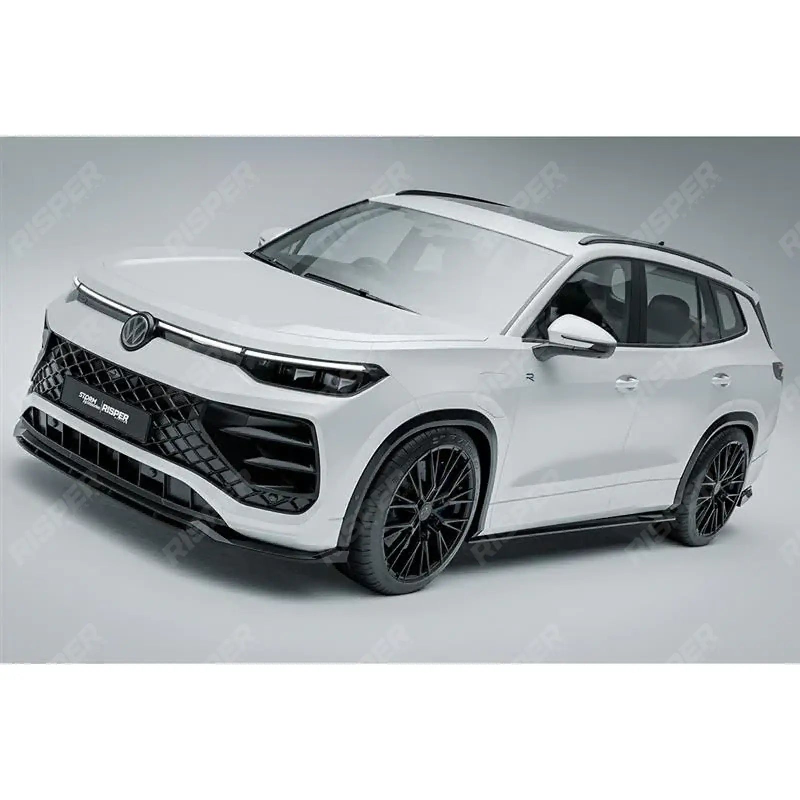 Aero Body Kit In Gloss Black For VW Tayron R-Line 2025 On