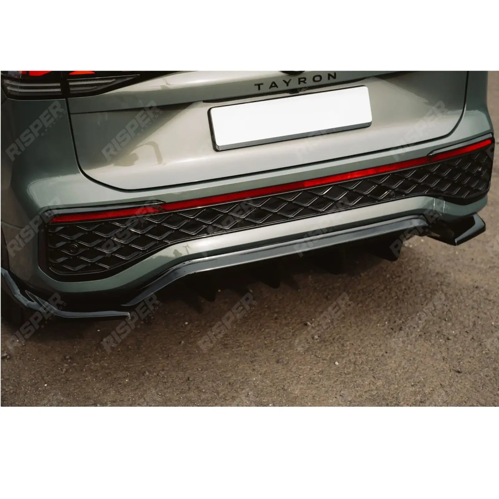 Aero Body Kit In Gloss Black For VW Tayron R-Line 2025 On