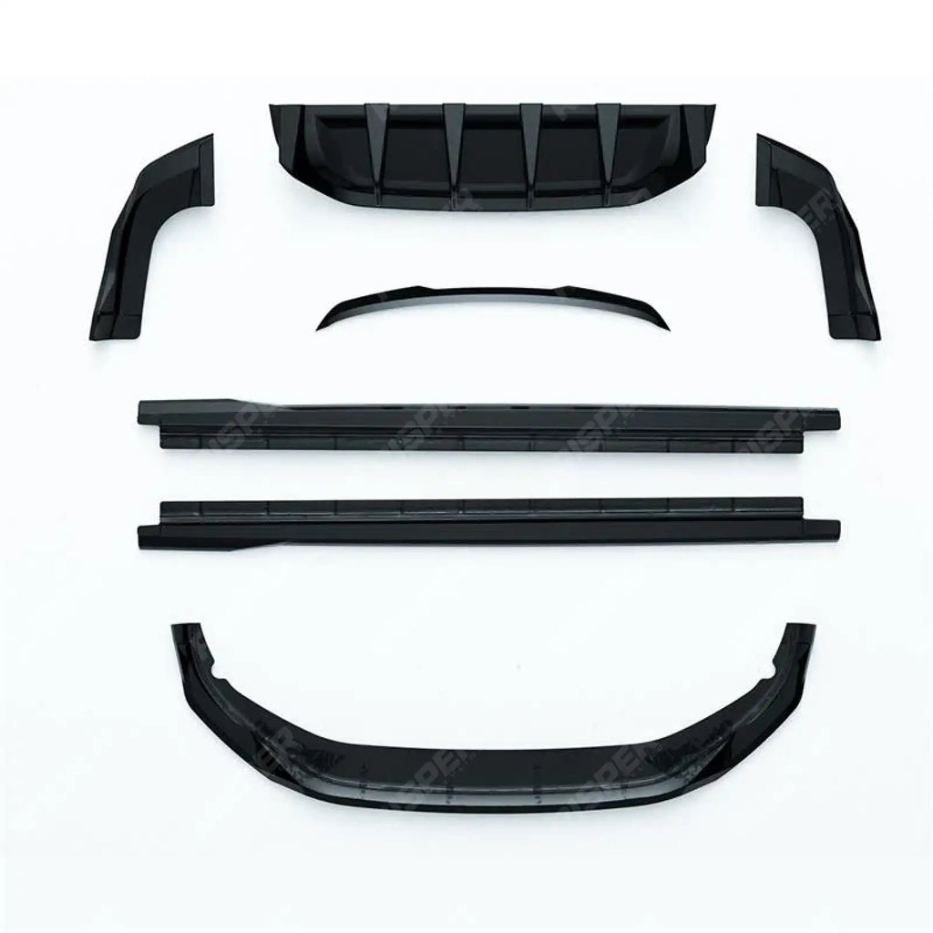 Aero Body Kit In Gloss Black For VW Tayron R-Line 2025 On