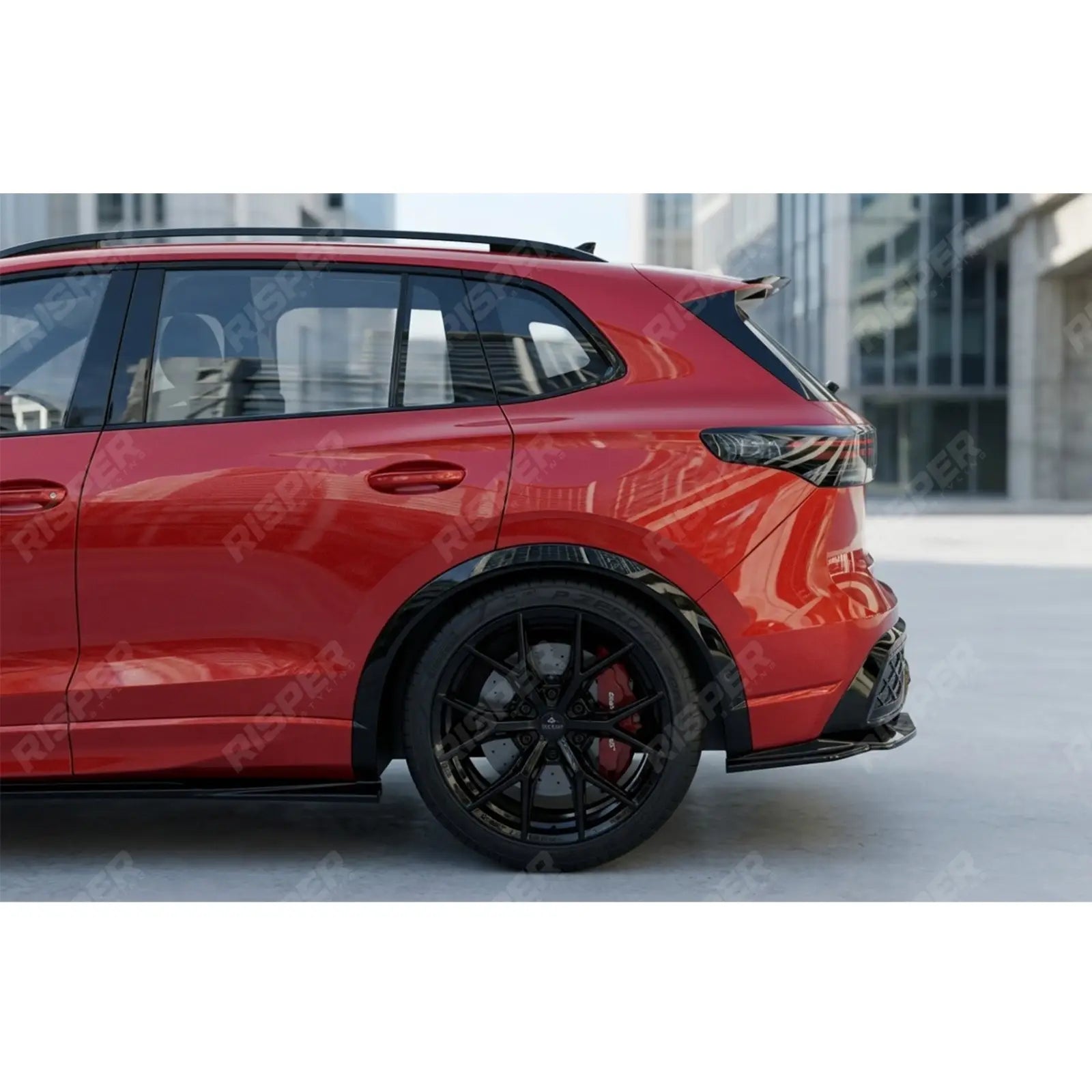 Aero Body Kit In Gloss Black For VW Tiguan R-Line MK3 2024 On