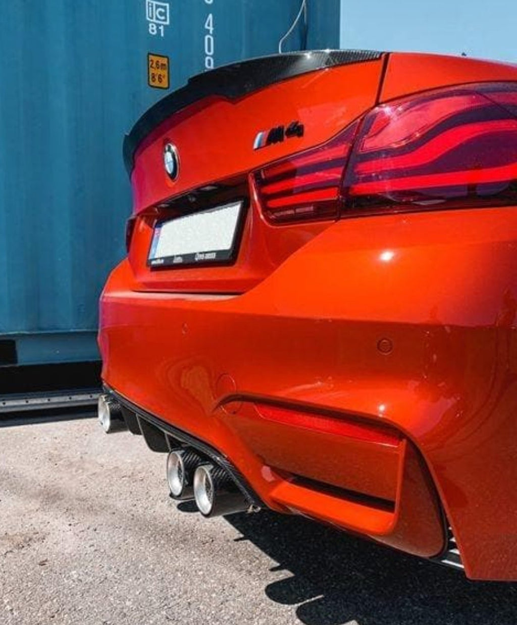 AERO CARBON - 4 SERIES M4 F32 F82 M PERFORMANCE CARBON FIBRE SPOILER