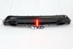 AERO CARBON - AUDI A3 / S3 8Y ABS GLOSS BLACK LED REAR DIFFUSER