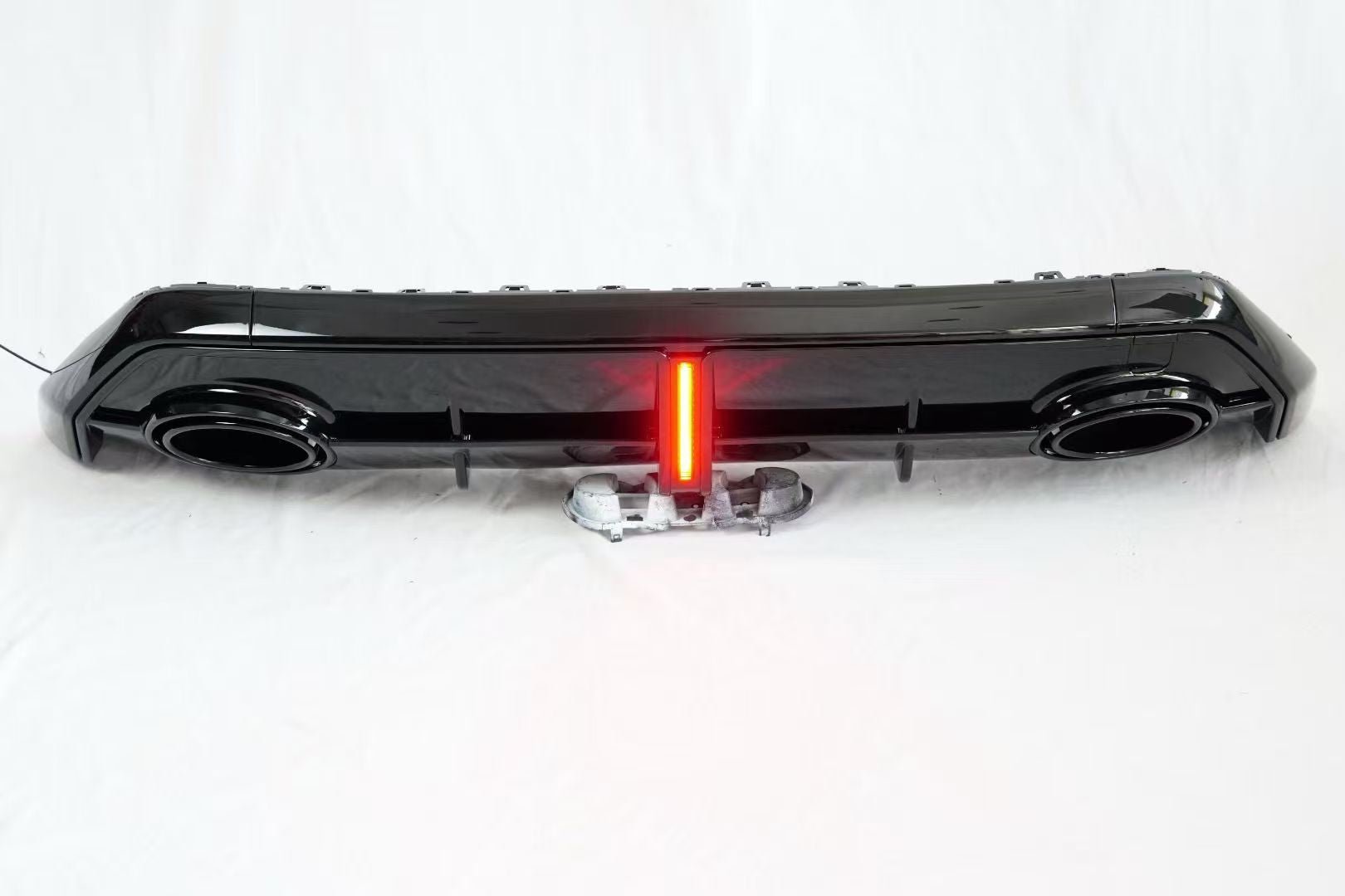 AERO CARBON - AUDI A3 / S3 8Y ABS GLOSS BLACK LED REAR DIFFUSER
