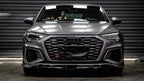 AERO CARBON - AUDI A3 / S3 8Y ABS PLASTIC GLOSS BLACK FRONT LIP