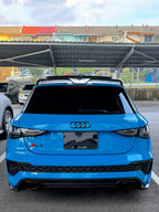 AERO CARBON - AUDI A3 S3 RS3 8Y SPORTBACK CLEAR TAIL LIGHTS