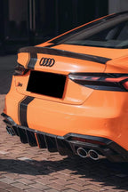 BCTXE - AUDI A5 / S5 B9.5 2020+ CARBON FIBRE LED REAR DIFFUSER