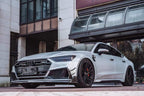 AERO CARBON - AUDI A7 / S7 C8 2018+ CARBON FIBRE FRONT LIP BX STYLE