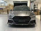 AERO CARBON - AUDI A7 / S7 C8 2018+ CARBON FIBRE FRONT LIP TK STYLE