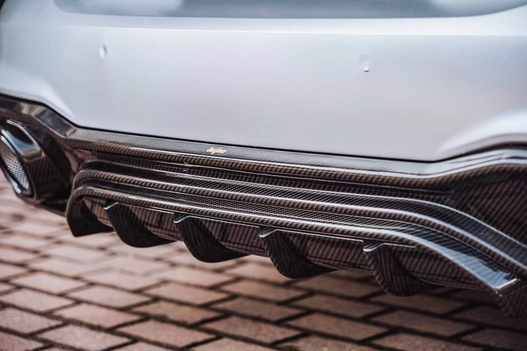 BCTXE - AUDI A7 / S7 C8 2018+ CARBON FIBRE REAR DIFFUSER