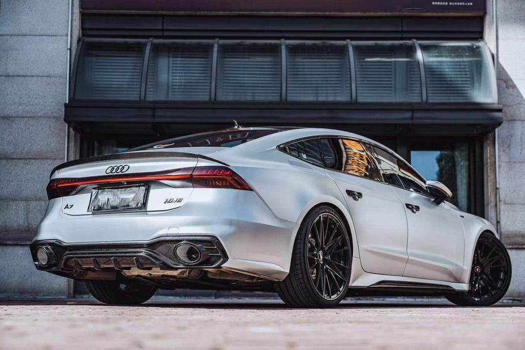 BCTXE - AUDI A7 / S7 C8 2018+ CARBON FIBRE REAR DIFFUSER