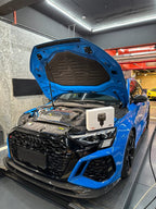 AERO CARBON - AUDI RS3 8Y CARBON FIBRE FRONT LIP SPLITTER