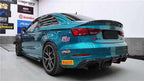 KARBEL - AUDI RS3 8V (2018-2020) CARBON FIBRE REAR DIFFUSER WITH BRAKE LIGHT