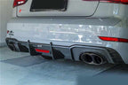 KARBEL - AUDI RS3 8V (2018-2020) CARBON FIBRE REAR DIFFUSER WITH BRAKE LIGHT