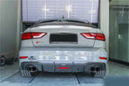 KARBEL - AUDI RS3 8V (2018-2020) CARBON FIBRE REAR DIFFUSER WITH BRAKE LIGHT