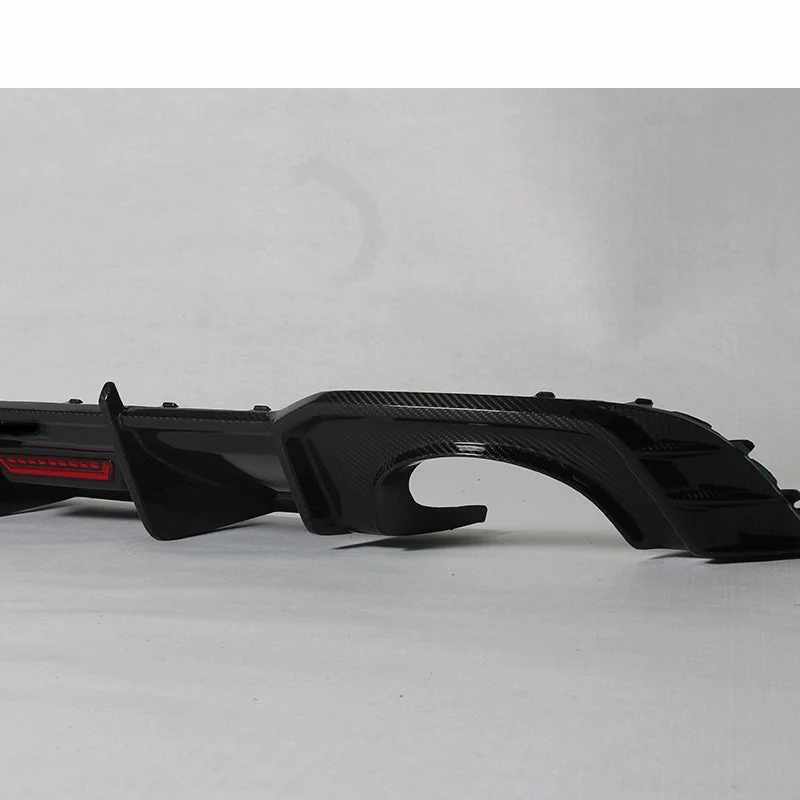 KARBEL - AUDI RS3 8V (2018-2020) CARBON FIBRE REAR DIFFUSER WITH BRAKE LIGHT