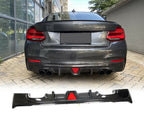 AERO CARBON - BMW 2 SERIES F22 CARBON REAR LED DIFFUSER