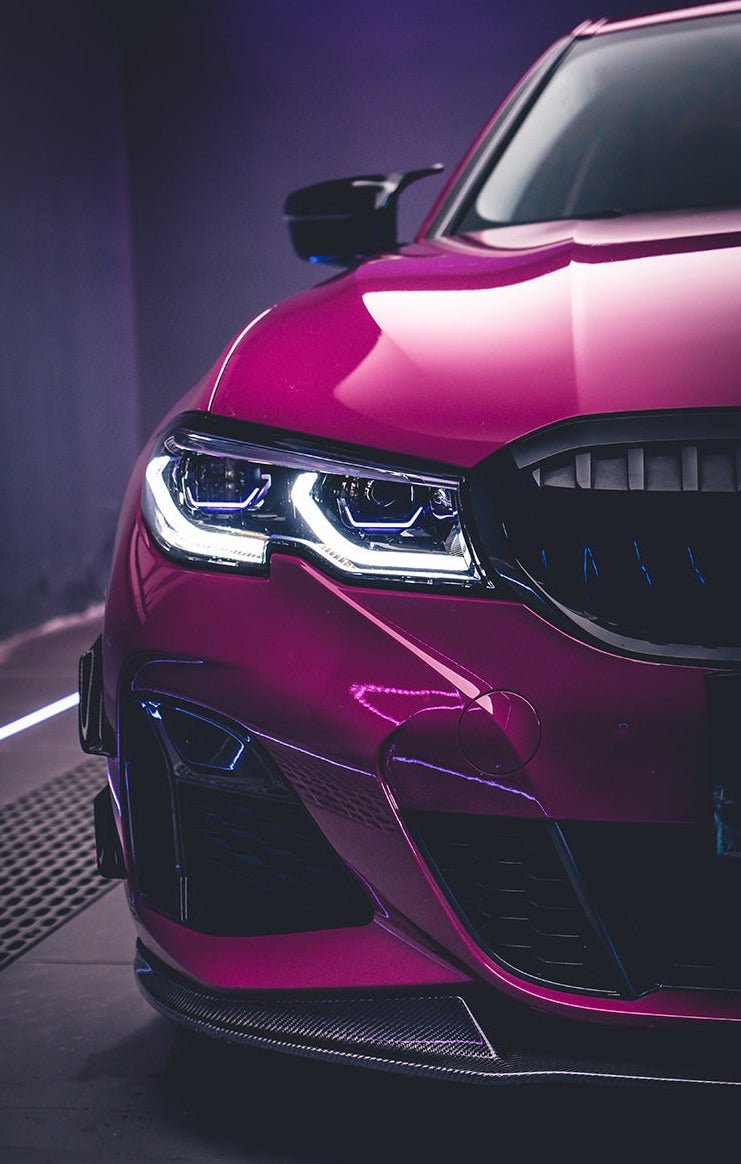 AERO CARBON - BMW 3 SERIES G20 CARBON FIBRE FRONT LIP GX STYLE