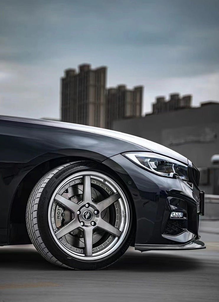 AERO CARBON - BMW 3 SERIES G20 CARBON FIBRE FRONT LIP GX STYLE