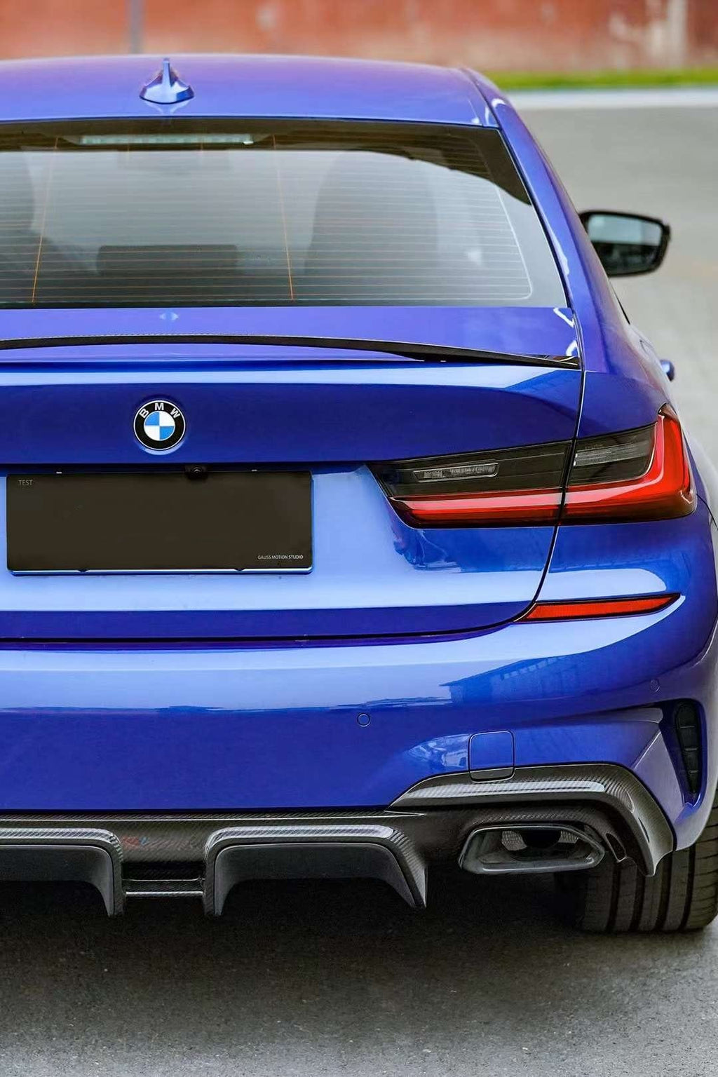 ACHEN CYBE - BMW 3 SERIES G20 PRE-LCI  DRY CARBON FIBRE DIFFUSER